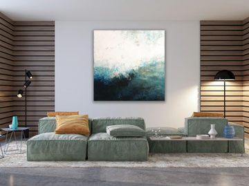 LAGOON - Canvas Painting by NOVOCUADRO ART COMPANY - view 3